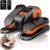 ANCHEER Under Desk Elliptical Machine, Ellipse Leg Exerciser for Seniors with 12 Adjustable Speeds, Quiet & Portable Electric Seated Pedal Exerciser with Remote Control
