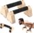 Wood Parallettes Bars for Home Workout, Push Up Bars & Dip Stands, Wooden Calisthenics Equipment Handstand Blocks for Strength Training, Rehabilitation & Gymnastics