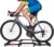 DIYTuning Bike Rollers Adjustable Bike Trainer Stand Foldable Indoor Home Cycling Rack Mountain Bicycle Roller with Resistance for MTB Road Bike Exercise Fitness