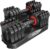 VEICK Adjustable Dumbbell 25 lb – Quick Change Dial with Non Slip Handle & Tray Stand, Space Saving Home Gym Weights for Women Men Strength Training Workout