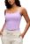 CRZ YOGA Butterluxe Double Lined Cami Tank Tops for Women – Yoga Casual Going Out Soft Scoop Neck Summer Sleeveless Shirt