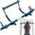 Gym1 Pull Up Bar for Doorway | Door Frame | No Screws Installation for Upper Body Fitness Workout at Home Gym | Made from Professional-Grade Steel