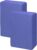 Yoga Blocks 2 Pack 9x6x3 Inches, Premuim EVA Foam Yoga Block, Sturdy Non Slip, High Density for Pilates Meditation, Stretching and Toning – Dark Purple