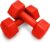 RBX Vinyl Coated Hand Weight Dumbbell Set – Hex Shaped, Roll Free for Body Building/Sculpting/Strength Training Exercise, (Set of 2)