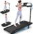 ANCHEER Treadmill with 12%/15% Incline, Folding Walking Pad with Handle Bar, 320-450lb Capacity Under Desk Foldable 3.5HP Treadmills for Home/Office/Gym,Installation-Free