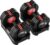 Upgraded Adjustable Dumbbell Set of 2 (52.5 lbs/25 lbs), 15/9 Weights Dumbbell Set, Quick Adjustable Dumbbells For Men and Women Home Gym Workout with Anti-Slip Handle, Safe and No Falling