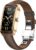 Fitness Tracker for Women Ladies Fitness Watch Dressy Leather Strap Alloy Case Luxury Fashion Heart Rate Monitor Sleep Tracker Pedometer Step Counter Waterproof Elegant Smart Watches for Womens