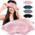 Audree Eye Mask for Sleeping – 3D Contoured 100% Sleep Mask Light Blocking, Sleeping Eye Mask for Women Men, Zero Eye Pressure Night Blindfold, Soft Eye Cover – Pink