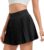 Jhsnjnr Pleated Skort for Women Athletic Summer Skorts with Shorts Pockets High Waisted Golf Tennis Skirt