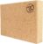 Yoga-Mad Cork Yoga Block | 30.5cm x 20.5cm x 5cm | Eco Friendly Yoga Block | Non Slip Cork Brick for Yoga, Pilates, Training and Home Workouts | Provides Support for Various Yoga Poses