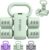 RYGEO Adjustable Dumbbell Set of 2, 4-in-1 Free Weights for Women & Men, Quick-Adjust Hand Weights 2lb, 3lb, 4lb, 5lb,12lbs, Ideal for Home Gyms, Chest Press Machines & Twisters.