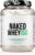 NAKED Whey Isolate Protein – Only 2 Ingredients, 30g Grass-Fed Protein, Zero Carb, Unflavored, Undenatured, Non-GMO, No Soy, Gluten-Free, No Preservatives – 28 Servings