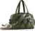 Gym Bag for Women, Puffer Travel Duffle Bag With Shoes Compartment & Wet Pocket, Carry On Tote Bag For Weekender, Overnight, Sport duffel bags for traveling (Green, Medium)