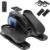 Under Desk Elliptical Machine, Leg Exerciser as Seen on TV for Seniors with 12 Speeds and 12 Modes, Portable Seated Pedal Trainer, Remote Control Elliptical Exerciser for Home Office