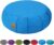 Round Zafu Meditation Cushion, D=15″ H=5.5″ Zabuton Meditation Pillow, Yoga Bolster/Pillow, Floor seat, Zippered Organic Cotton Cover, Natural Buckwheat, Kneeling Pillow