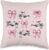 Coquette Bow Rowing Machine Rowing Workout Girl Mom Pink Throw Pillow