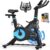 HXD-ERGO Exercise Bike, Indoor Magnetic & Air Bike, Stationary Bike for Home with Silent Belt Drive, Adjustable Resistance, App Compatible Cycling Bike with LCD Monitor, 350lbs Capacity Workout Bike