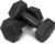 RBX Vinyl Coated Hand Weight Dumbbell Set – Hex Shaped, Roll Free for Body Building/Sculpting/Strength Training Exercise, (Set of 2)
