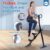Stepper Machine Adjustable Handles, Compact Stepper Exercise Machine with LCD Display for Home Cardio Workout