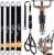 Fitarc Pull Up Assistance Bands Set,Pull Up Assist Strap with Handle,14 Levels of Assistance Up to 300LBS