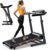 340lb Capacity Walking Pad Treadmill with 12% Incline, Big LED Display Under Desk Treadmill Support Full Manual/3-Preset Countdown/App Mode, Portable Treadmills for Small Spaces