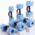 Lewtemi 6 Pcs Water Weights Pool Exercise Set, Aqua Exercise Dumbbells with Handle Strips, High-density Eva-foam Dumbbells for Water Aerobics, Pool Fitness