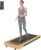 Soozier Walking Pad, Under Desk Treadmill with 17″ x 43″ Wide Belt, Remote Control, Bluetooth Speaker, Wheels and LED Display, Quiet 2.5HP Walking Machine for Home Gym Office, Installation-Free