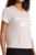 Reebok Women’s Crewneck T-Shirt, Standard Fit, Lightweight Stretch Poly Soft Jersey Fab