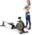 Circuit Fitness Deluxe Foldable Magnetic Rowing Machine with 8 Resistance Settings & Transport Wheels AMZ-986RW (Renewed)
