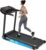Merax Treadmill for Home, 10MPH Foldable Treadmills with Incline，Caminadora Eléctrica para Casa, 3.0HP Walking Pad Treadmills with 350LBS Capacity,Bluetooth,Pulse Monitor,2 Layers Shock-Absorbing