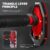 Pull Up Bar for Doorway, Strength Training Chin Up Bar with Level Meter Adjustable 25.5″- 39.3″ Width Locking Mechanism Pull-up Bars, No Screws, Max Load 440lbs for Home Gym Door Frame Workout
