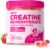 AiVital™ Creatine Gummies for Women, 5000mg Creatine Monohydrate Gummies+2000mg Collagen+1000mg BCAA, Women-Specific Formula, Sugar Free, 30 Servings, 120 Counts(Berry)
