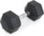 MADOG Hex-Dumbbell, Rubber Coated Cast Iron Dumbbell, Hand Weights With Anti-Slip Grip, 30-50 LBS, Single