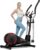 Elliptical Machine, Elliptical Exercise Machine for Home with Hyper-Quiet Magnetic Driving System, Elliptical Trainer with 15.5IN Stride, 350LBS Loading Capacity
