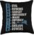 Ergometer Rowing Exercise Machine Erg Crew Rower Coxswain Throw Pillow
