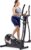 Sunny Health & Fitness Smart Elliptical Full-Body Cross Training Machine w/Extended Stride, Cardio Exercise Trainer for Home, Free SunnyFit App Bluetooth Connection, Optional 12″ or 16″ Stride Length