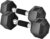 Yes4All Rubber Grip Encased Hex Dumbbells – Hand Weights With Anti-Slip 5-50 LBS Pair/Set