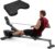 MERACH Magnetic Rowing Machines&Seat Cushion for Home, Foldable Rowing Machine, Compact Row Saves 20% Space, 350 LBS Load Capacity