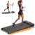 Walking Pad Treadmill with Incline, 4 in 1 Under Desk Treadmills for Home Office, 2.5HP Low Noise 265LB Capacity Portable Treadmill with Remote Control for Walking Jogging Running