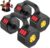 Adjustable Dumbbells Set with 4-Level Weights | Dual-Function, Quick-Adjustable Weights, Portable, Space-Efficient, for Men & Women, Multi-Scene Use