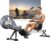 JOROTO Rowing Machine for Home Foldable, Air Magnetic Rowing Machines with 10-Level Adjustable Resistance, Quiet Ergonomic Seat，Bluetooth App, Max 350LBS, Space-Saving Home Gym, Gray