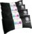 Lavender Eye Pillows – Yoga Eye Pillows Namaste Hot Cold Aromatherapy for Stress, Meditation, Spa, Relaxation Gifts – Made in USA Set of 4 – Black Cotton