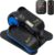 Under Desk Elliptical Machine,Electric Ellipse Leg Exerciser as See on TV with Remote Control,12 Level Speeds Seated Pedal Exerciser for Seniors Adults, Manual & Auto Mode