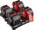 Adjustable Dumbbells Set of 2, Durable Weights Dumbbells Set, 10 in 1 Weights Set with Anti-Slip Grip, 25/55/52.5LBS Fast Adjust Gym Equipment Space Saving for Home Strength Training