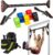 Pull Up Bar for doorway With Resistance Bands, No Screw Installation, Chin Up Bar for Upper Body Workout & Exercise, 29.9″-37.5″ Adjustable Width Locking Mechanism, Max weight Hold 880 lbs