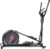 Sunny Health & Fitness Smart 17″ Stride Elliptical Machine Trainer w/Built-In Pulse Sensor & 16-Level Tension for Home Exercises, Free SunnyFit App Bluetooth Link, Optional Electro-Magnetic Resistance