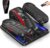Under Desk Elliptical Machine, Electric Elliptical Leg Exerciser While Sitting for Seniors with Upgraded 15 Speeds & 12 Auto Mode, Forward & Reverse Direction, Quiet Portable Seated Pedal Exerciser