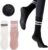 3 Pairs Womens Pilates Socks with Grips Yoga Socks Non Slip Grip Socks for Women for Gym Athletic Barre