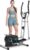 Dripex Elliptical Exercise Machine, Magnetic Elliptical Machine for Home, Hyper-Quiet Elliptical Training Machines w/ 6KG Flywheel, 16 Resistance Levels, Pulse Sensor, LCD Monitor
