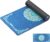 HAPBEAR Large Yoga Mat – 72×36” Wide workout Mat, Suede Surface with TPE Layer, 1/4” Thick for Cushioned Support, Non-Slip Yoga Mat, Suitable for Yoga, Pilates, Home and Gym Workouts